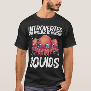 T-shirt Calmar Pour Hommes Femmes Octopus Shore Kraken Cos