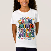 Calme d'Esprit Tee de Motivation pour Coureurs Bon
