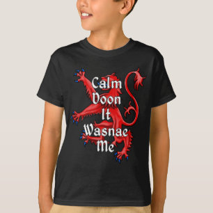 T-shirt Calme Doon Il M'A Été Drôle Ecosse