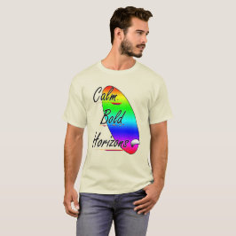 T-shirt Calme et audacieux surf