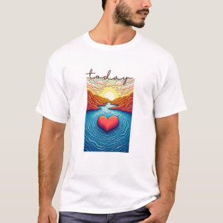 T-shirt Calme Horizon Valley