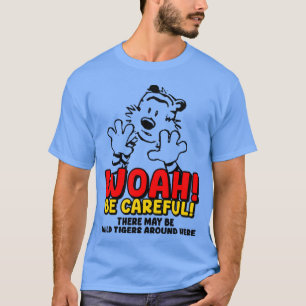 T-shirt Calvin Hobbes Wildigers vintage