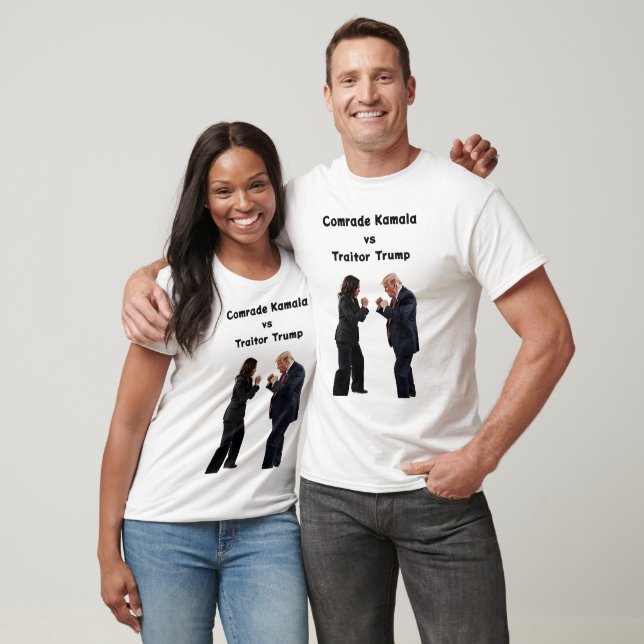 T-shirt Camarade Kamala Traitor Trump Humour (Unisexe)