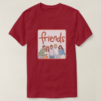 T-shirt Camaraderie Essence - Symbole élégant de l'amitié