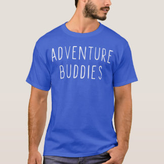 T-shirt Camarades d'aventure Voyageant Voyageur Vacances D