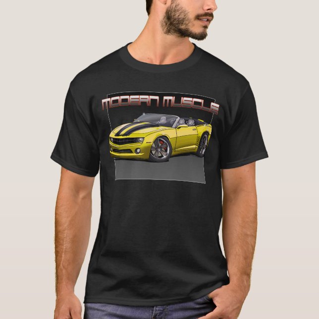 T-shirt Camaro 2010-13 Convt YB (Devant)