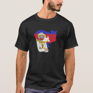 T-shirt Cambodge Khmer traditionnel Reamer de danse cambod