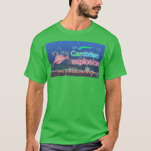 T-shirt Cambrian Explosion wow