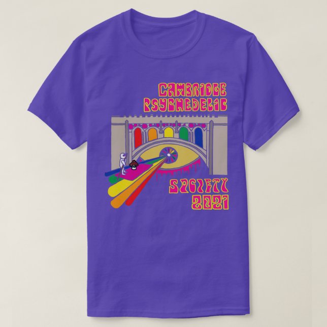 T-shirt Cambridge Psychedelic Society 2021 (Design devant)