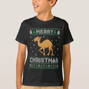 T-shirt Camel Animal Hommes Femmes Enfants Vilain Chandail