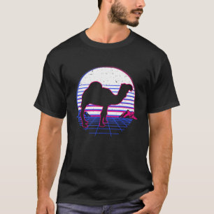 T-shirt Camel Retro Vintage Sunset les années 70 80s 90s R