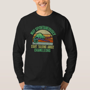 T-shirt Caméléon Lézard Reptile Herpétologue