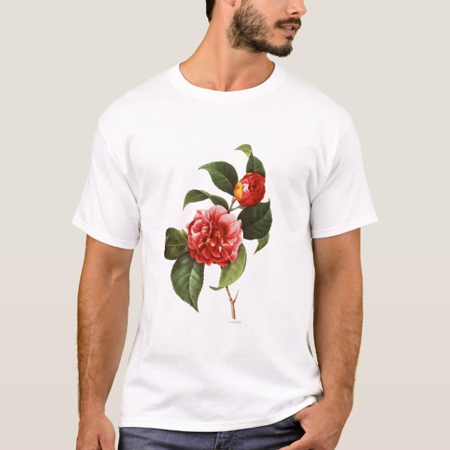 T-shirt Camélia rouge, 1833 (Devant)