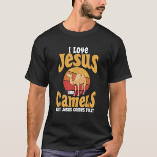 T-shirt Camels Lover Religion chrétienne Foi Jésus Cathol