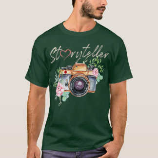 T-shirt Caméra de conteuse Photographe Caméra
