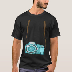 T-shirt Caméra de tourisme Hommes Cool Costume photo femme
