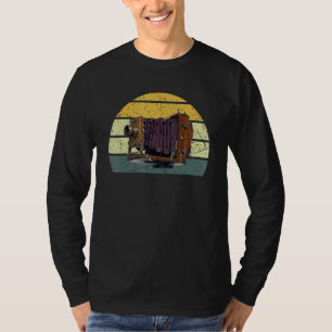 T-shirt Caméra Obscura Vieux appareil photo Photographe Ph