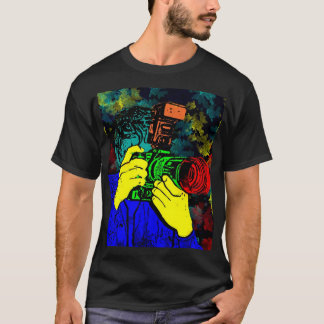 T-shirt Cameraman 3D ChromaDepth
