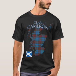 T-shirt Cameron Scottish Clan Tartan Scotland