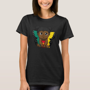T-shirt Cameroun Camerounais Drapeau Fière Princesse Papil