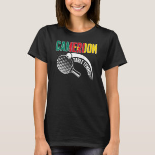 T-shirt Cameroun Tennis de table camerounais Ping Pong Sup