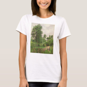 T-shirt Camille Pissarro   Paysage, gris de temps un