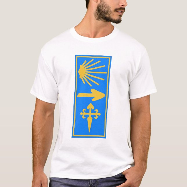 T-shirt Camino de Santiago (Devant)