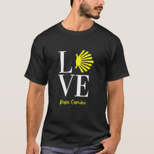 T-SHIRT CAMINO DE SANTIAGO, BUEN CAMINO KEEPSAKE