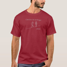 T-shirt Camino de Santiago Hikers (Conception de L