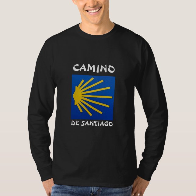 T-shirt Camino de Santiago Le chemin de saint Jacques 0002 (Devant)