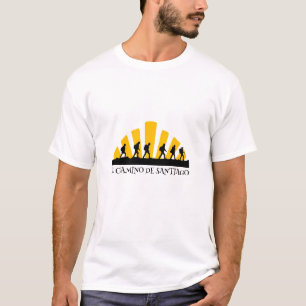 T-shirt Camino de Santiago Le chemin de saint Jacques 0041