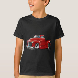 T-shirt Camion 1950-52 de rouge de Chevy