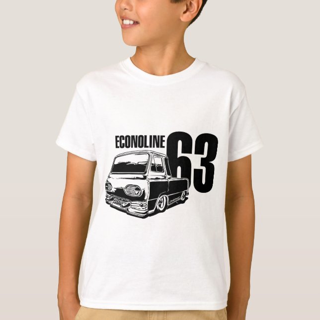 T-shirt Camion 1963 d'Econoline (Devant)