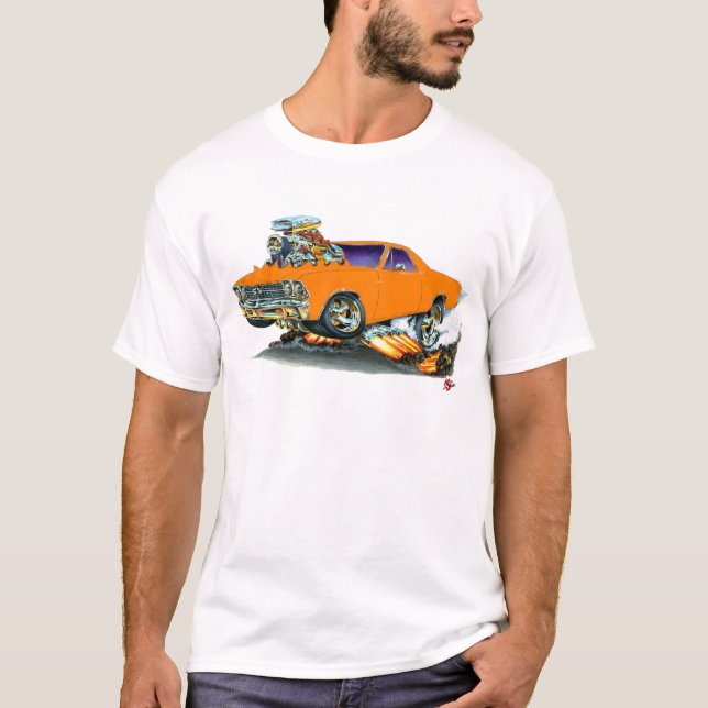 T-shirt Camion 1968-69 d'orange d'EL Camino (Devant)