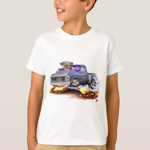 T-shirt Camion 1970-72 de gris de Chevy C10
