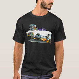 T-shirt Camion 1971-72 Blanc-Noir d'EL Camino