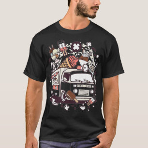 T-shirt Camion à crème glacée 