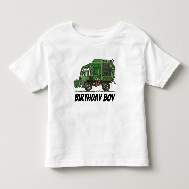 T-shirt camion à ordures (Devant)