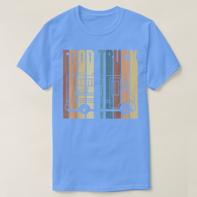 T-shirt Camion alimentaire vintage (Design devant)