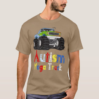T-shirt Camion Autism Mega 27