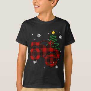 T-shirt Camion Buffalo Camion rouge Camion Monster Camion