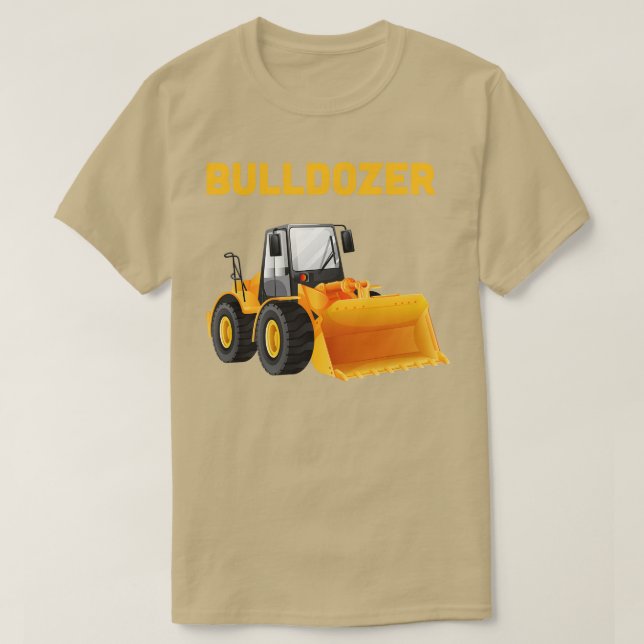 T-shirt Camion Bulldozer (Design devant)
