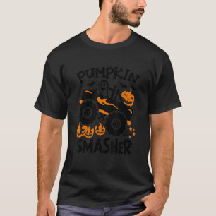 T-shirt Camion citrouille Smasher Éffrayant Ghost