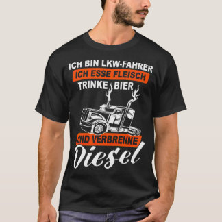 T-shirt camion conducteur professionnel conducteur camion 