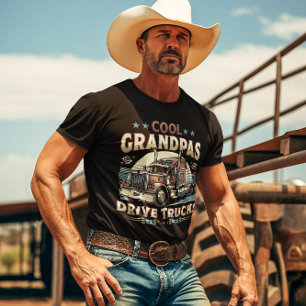 T-shirt Camion cool présentant l'ambiance du camionnage