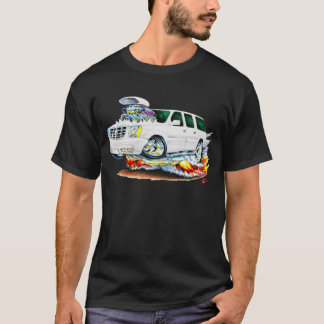 T-shirt Camion de blanc de Cadillac Escalade