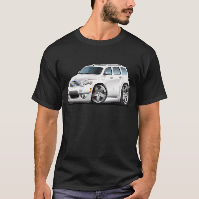 T-shirt Camion de blanc de Chevy HHR (Devant)