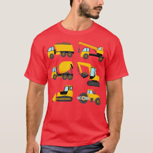 T-shirt Camion de construction Funny 2