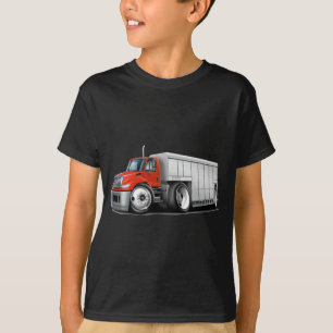 T-shirt Camion de livraison Rouge-Blanc international