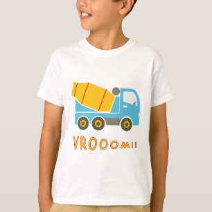 T-shirt Camion de mélangeur de ciment